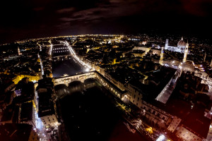 Pic 7 CAPTION Capturing 'Firenze Hometown of Fashion' celebrations from above
