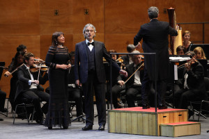 Pic 8 CAPTION Andrea Bocelli performing  famous Italian opera arias.