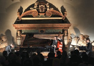 The concert of classical music and jazz by the Dimitri Naiditch trio