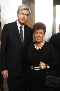 Carla Fendi and Pierre Godé